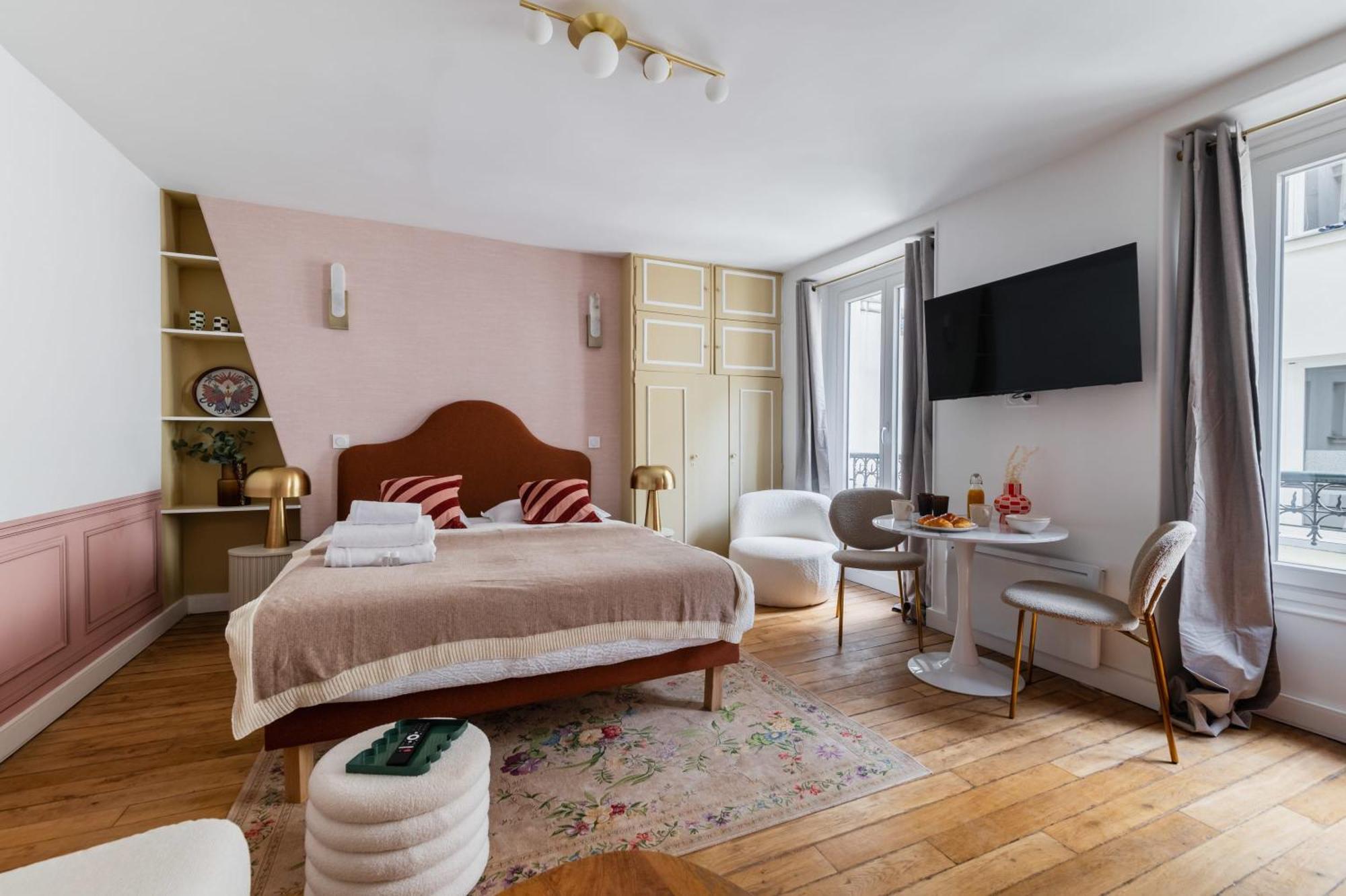 Grand Studio Refait A Neuf Paris 16 - 4P - Flat-Guest المظهر الخارجي الصورة